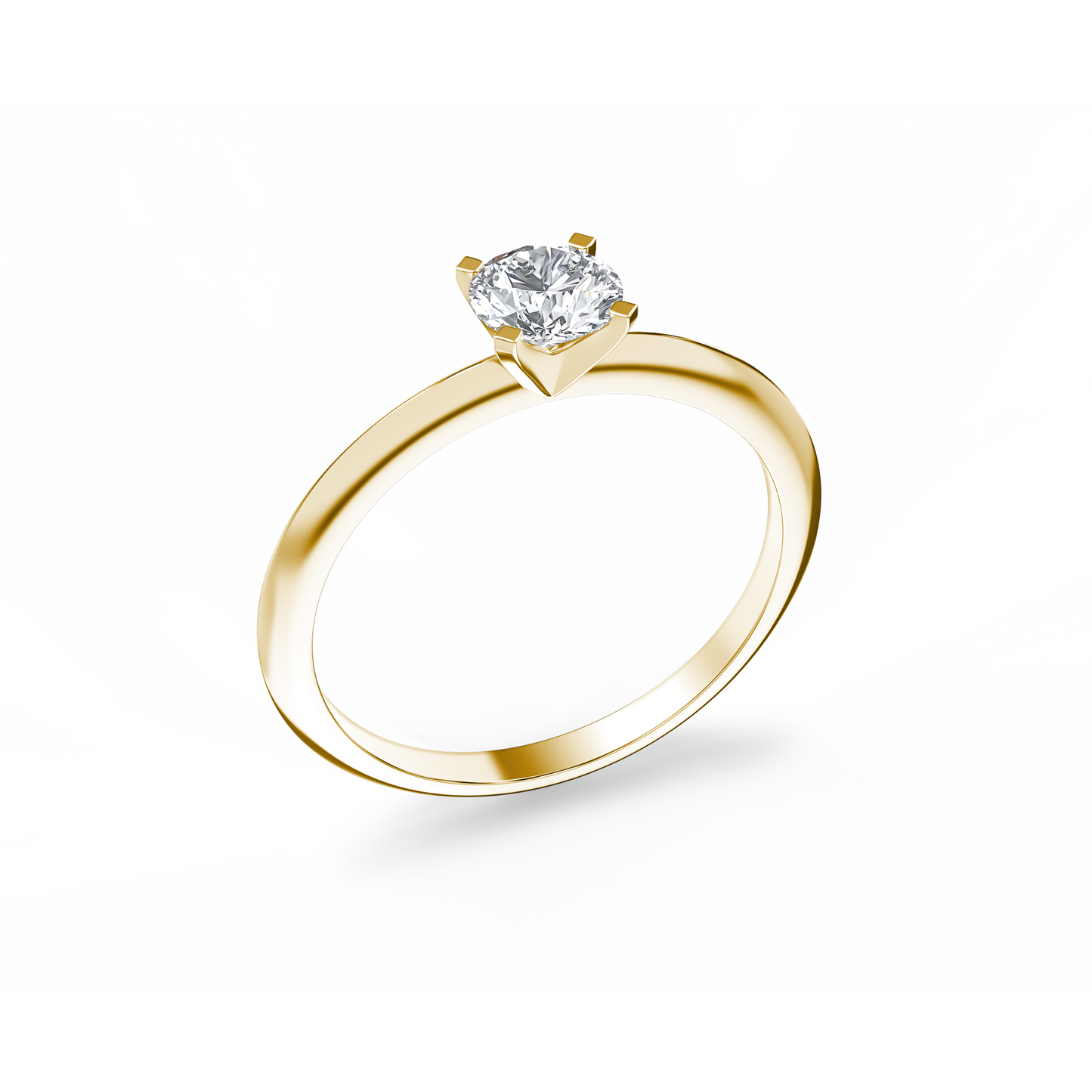 Pure Elegance Solitaire Ring