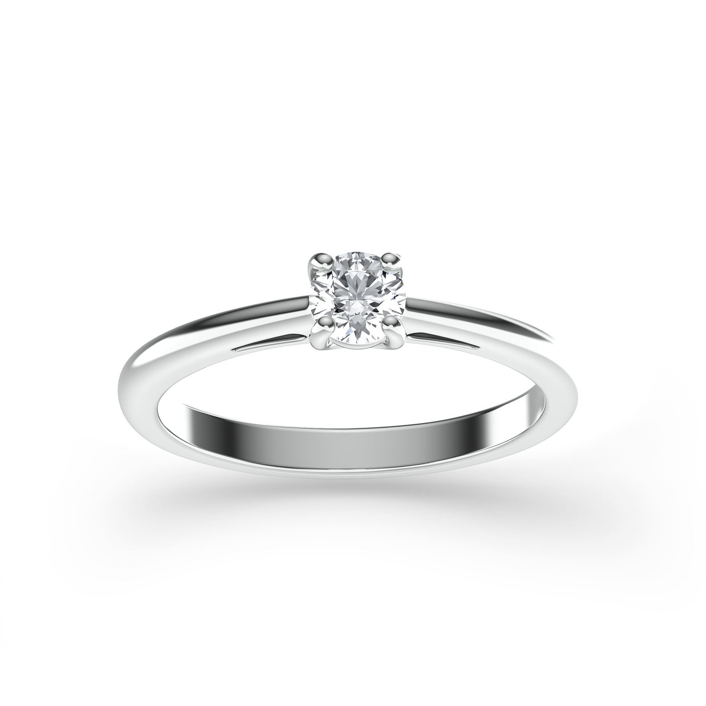 Elegant Shine Solitaire Ring