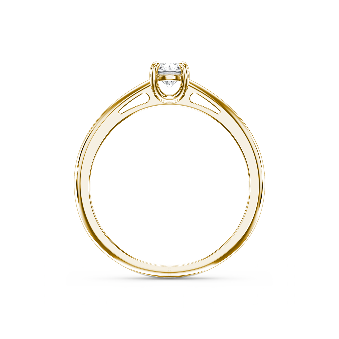 Elegant Shine Solitaire Ring
