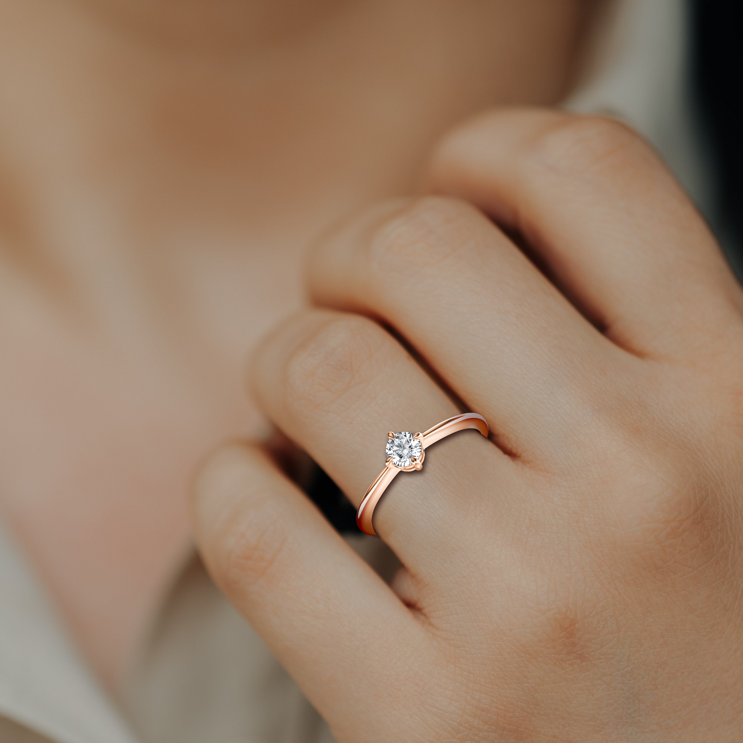Timeless Solitaire Ring