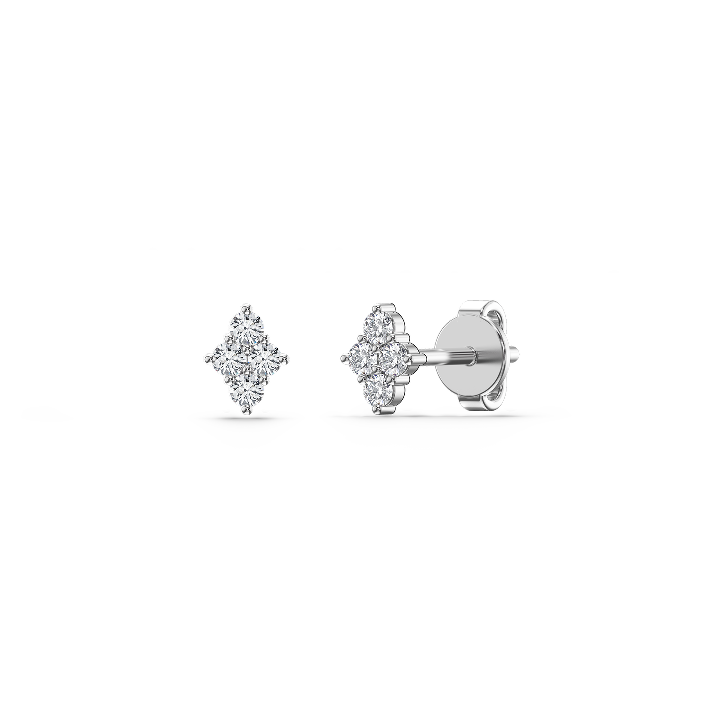 Luminous Lozenge Studs