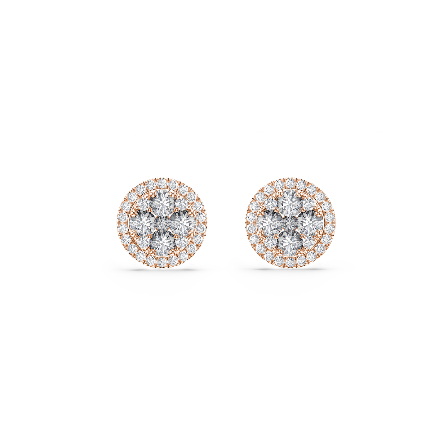 Floral Halo Elegance Earrings