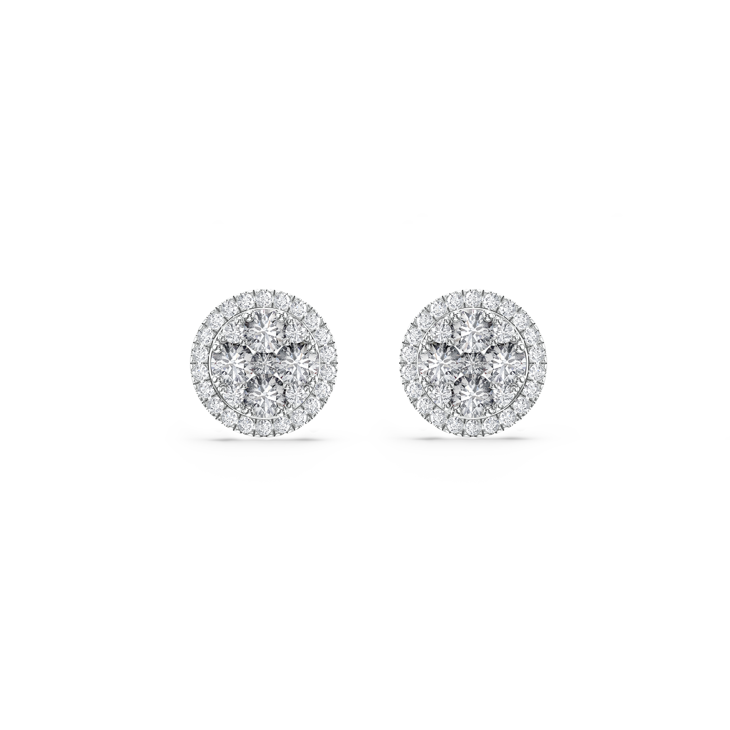Floral Halo Elegance Earrings