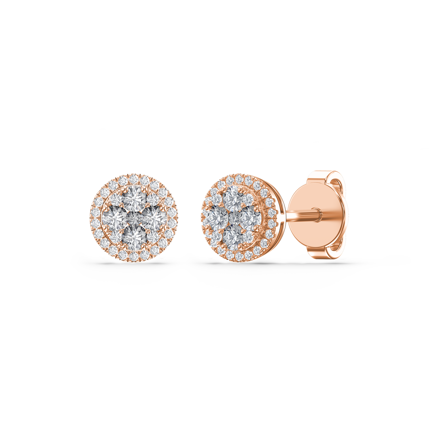 Floral Halo Elegance Earrings