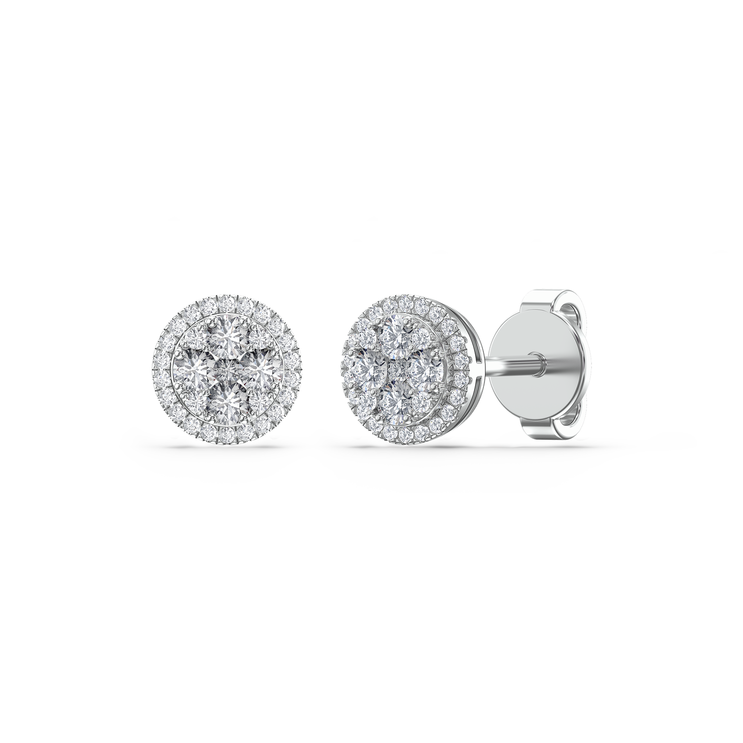Floral Halo Elegance Earrings