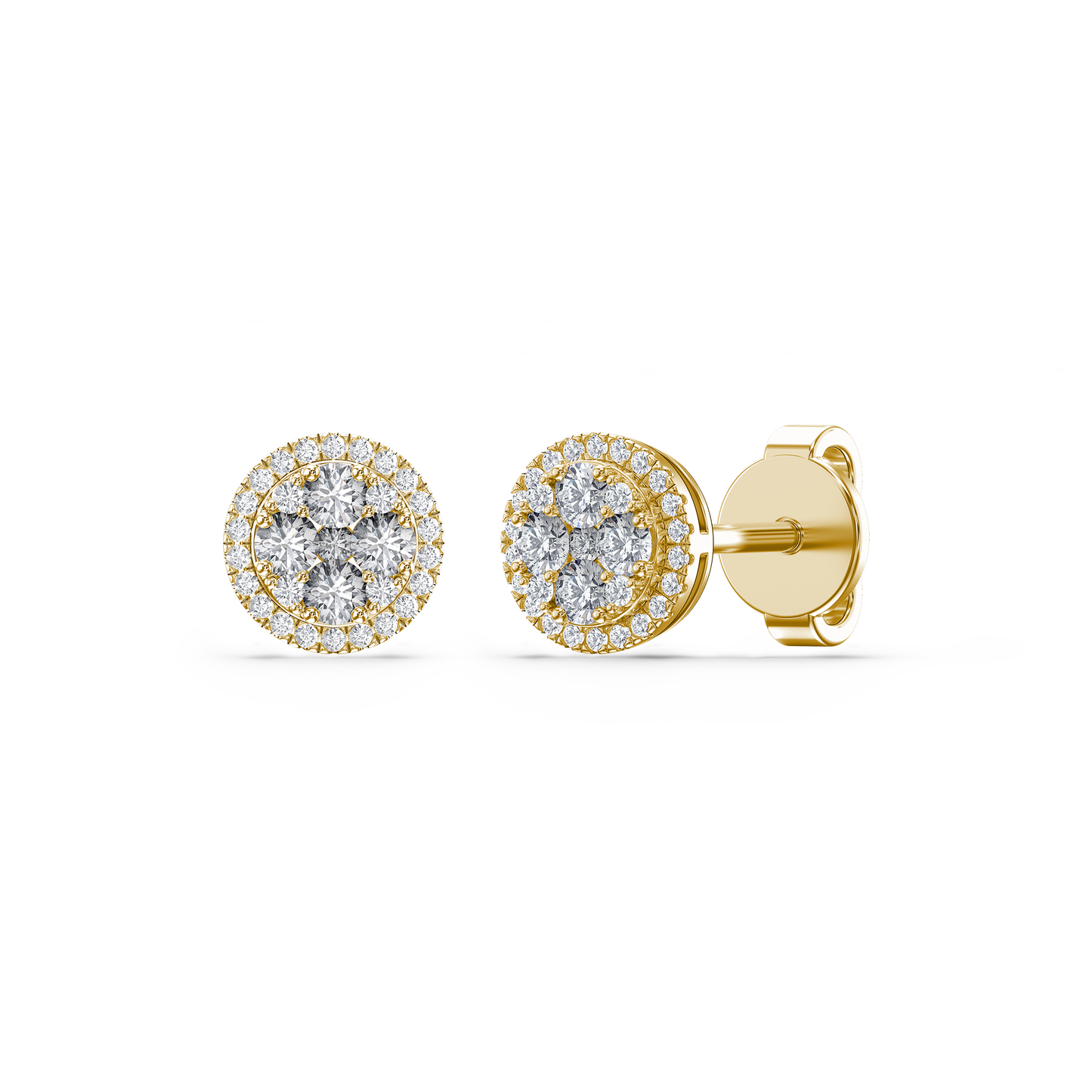 Floral Halo Elegance Earrings