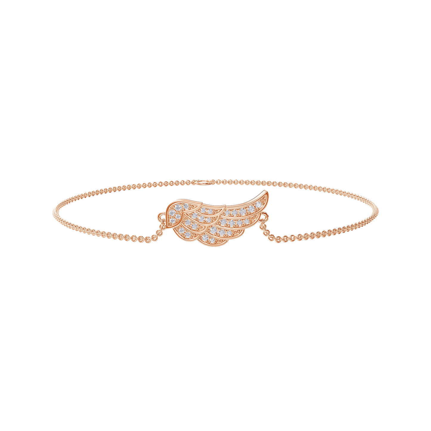 Celestial Wing Diamond Bracelet