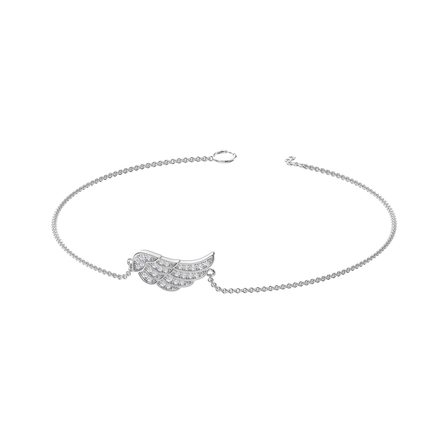 Celestial Wing Diamond Bracelet