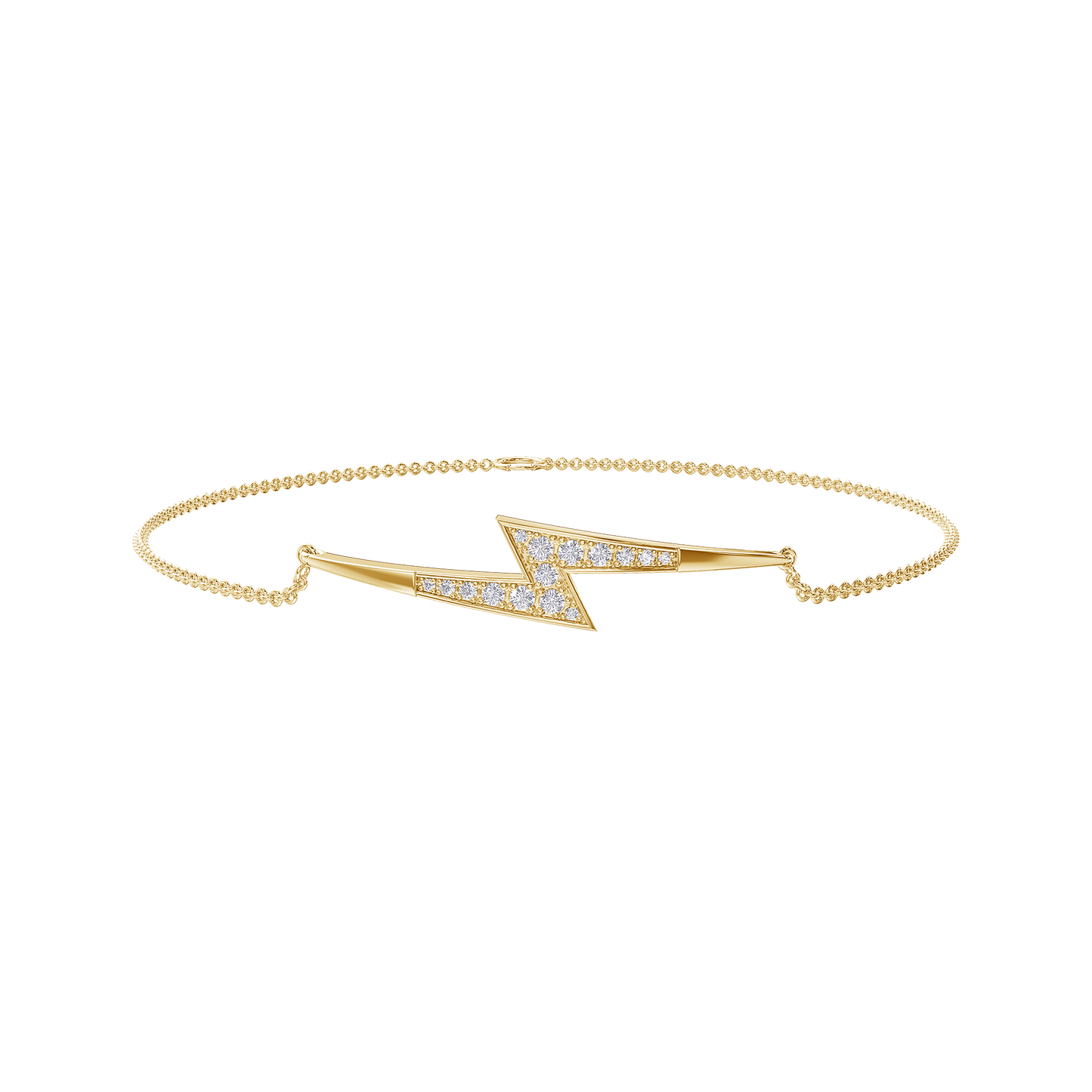 Electric Spark Diamond Bracelet