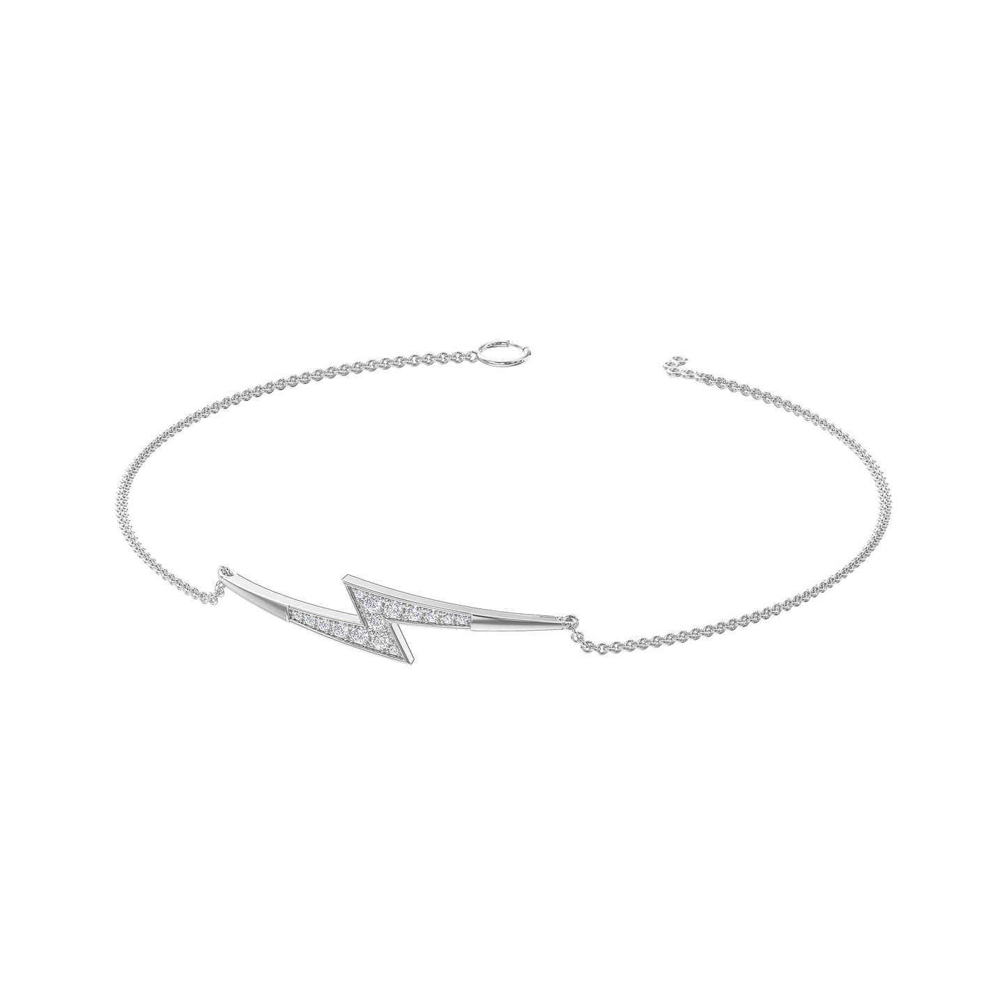 Electric Spark Diamond Bracelet
