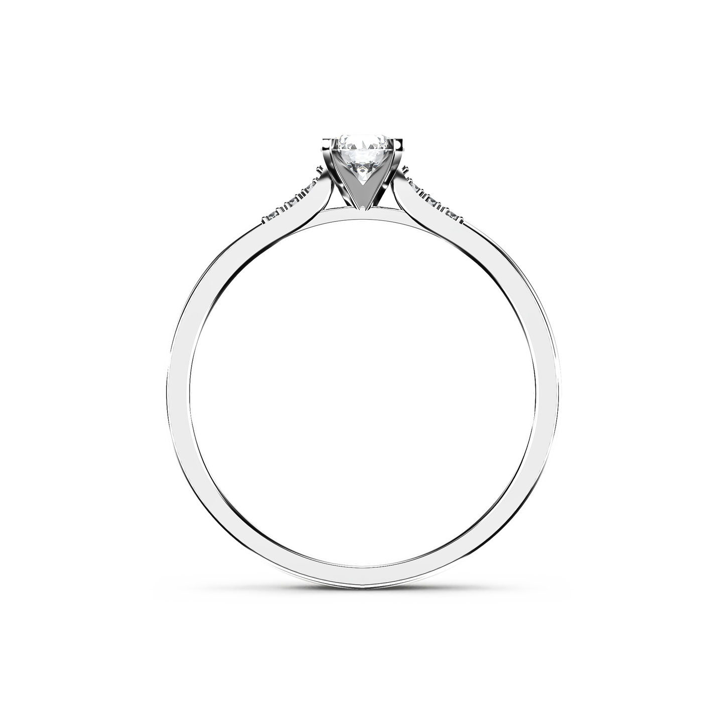 Elegant Lineage Solitaire Ring