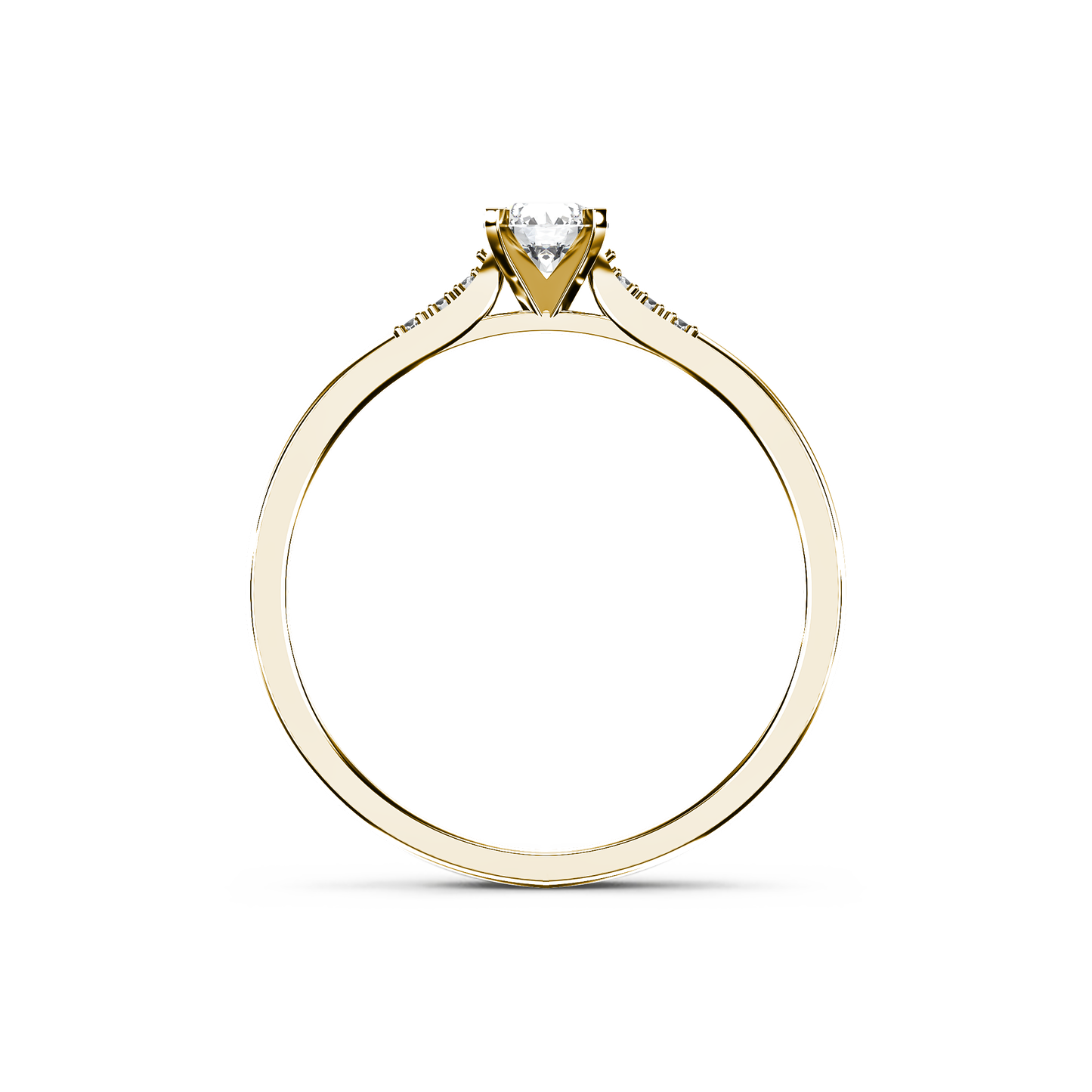 Elegant Lineage Solitaire Ring