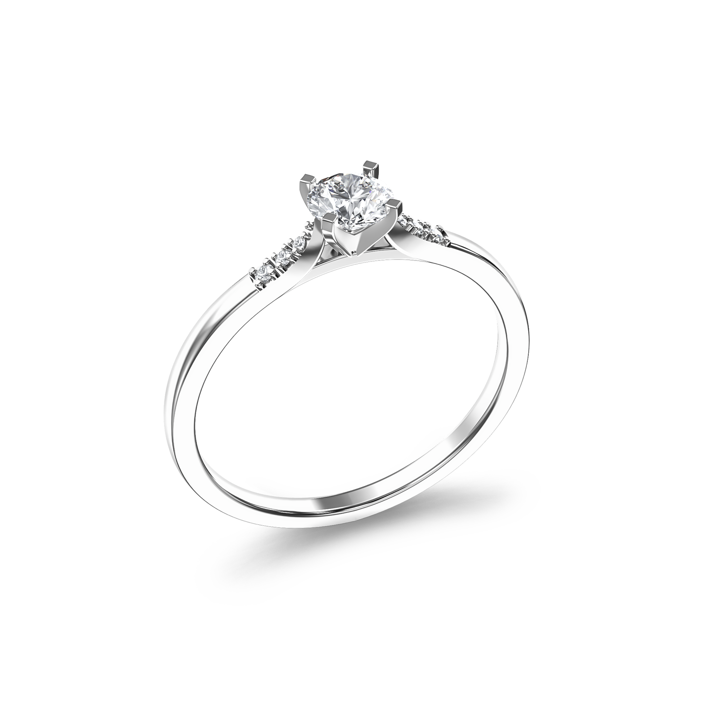 Elegant Lineage Solitaire Ring