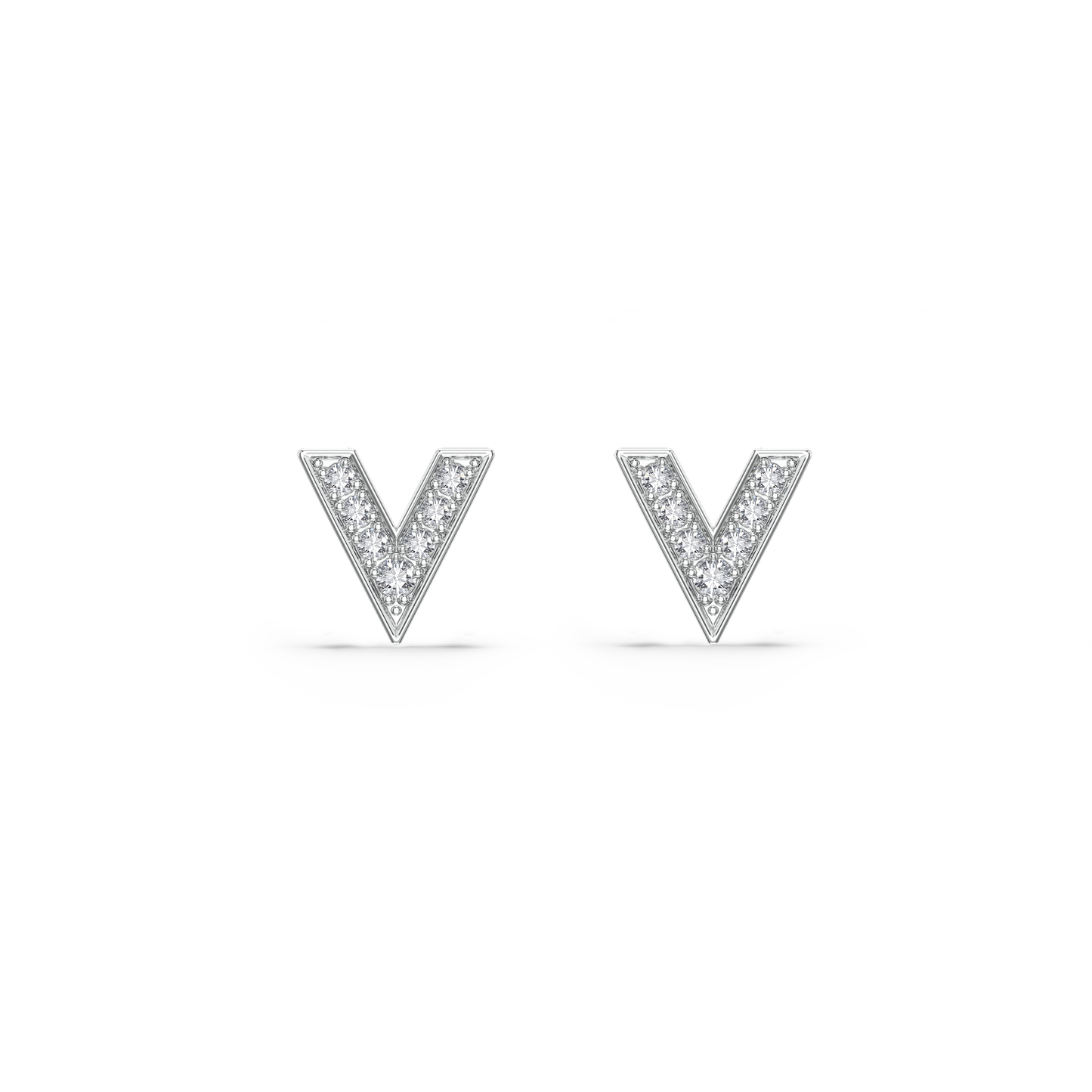Vera Pavé Diamond Studs