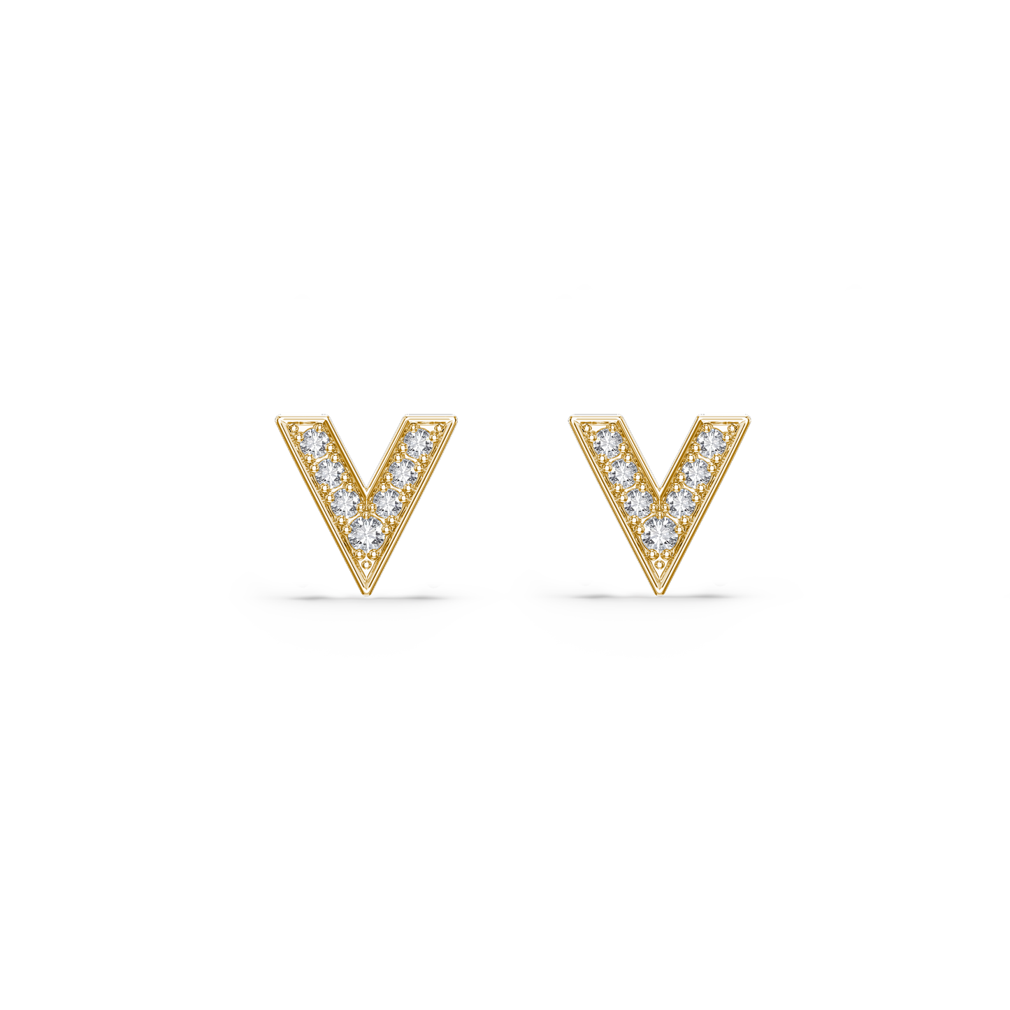 Vera Pavé Diamond Studs