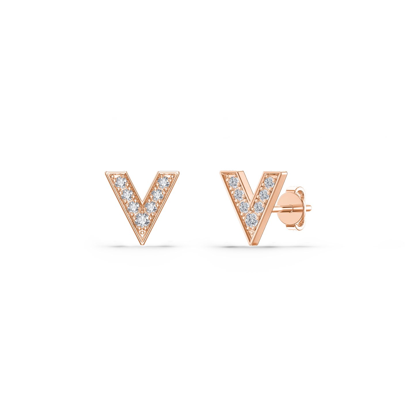Vera Pavé Diamond Studs