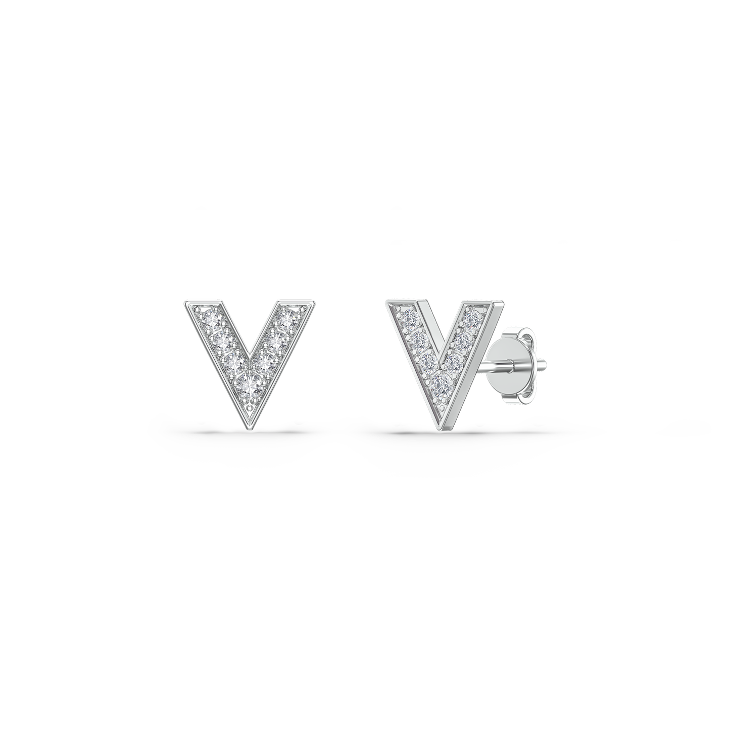 Vera Pavé Diamond Studs