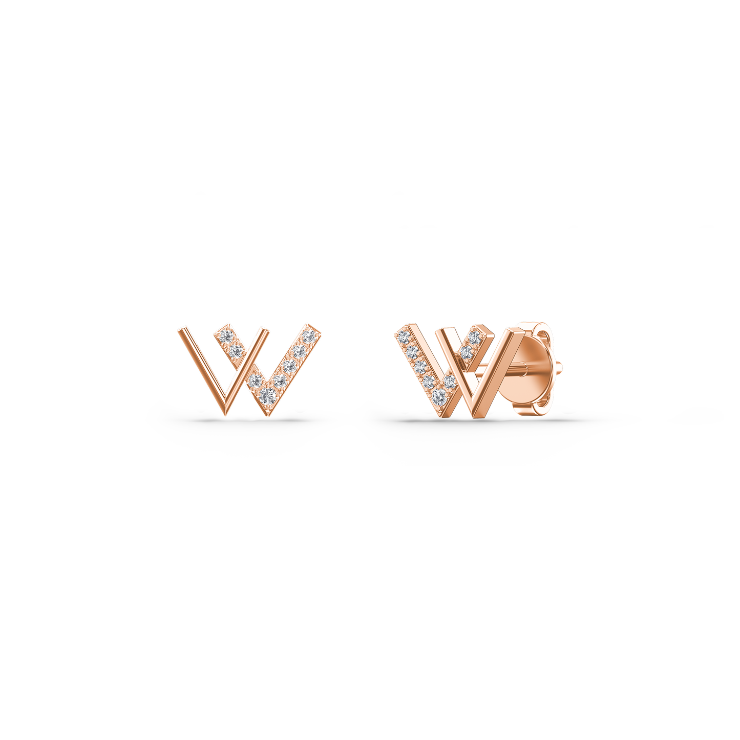 Waverly Diamond Studs
