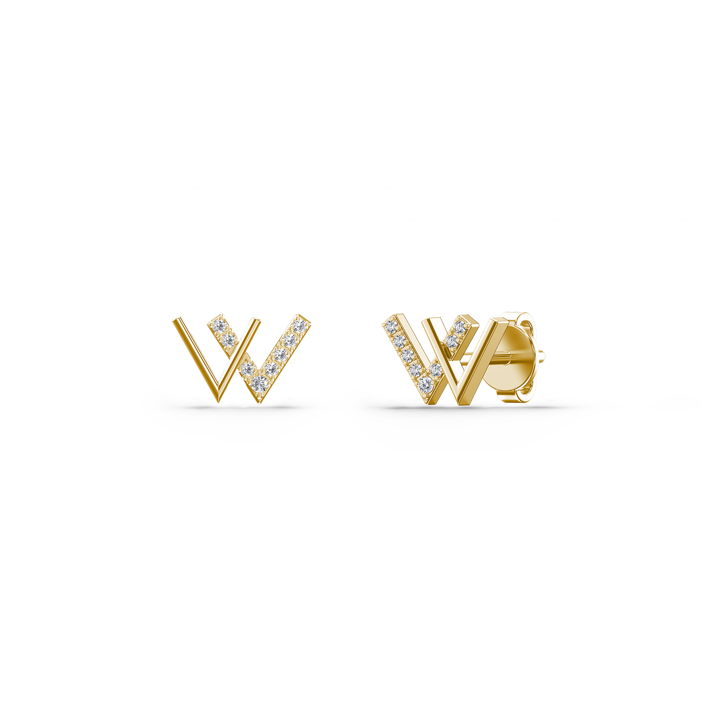 Waverly Diamond Studs