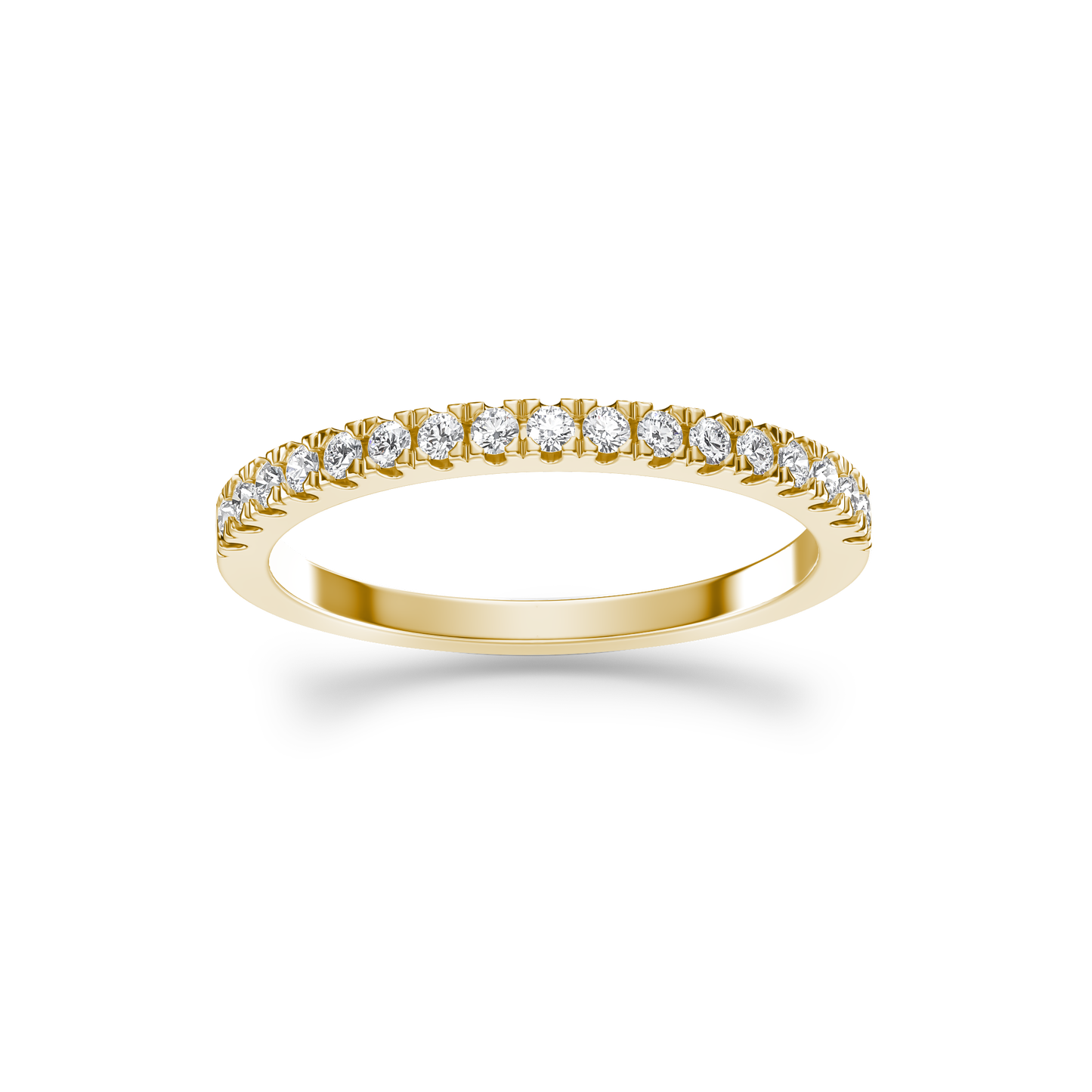 Eternity Scallop Ring