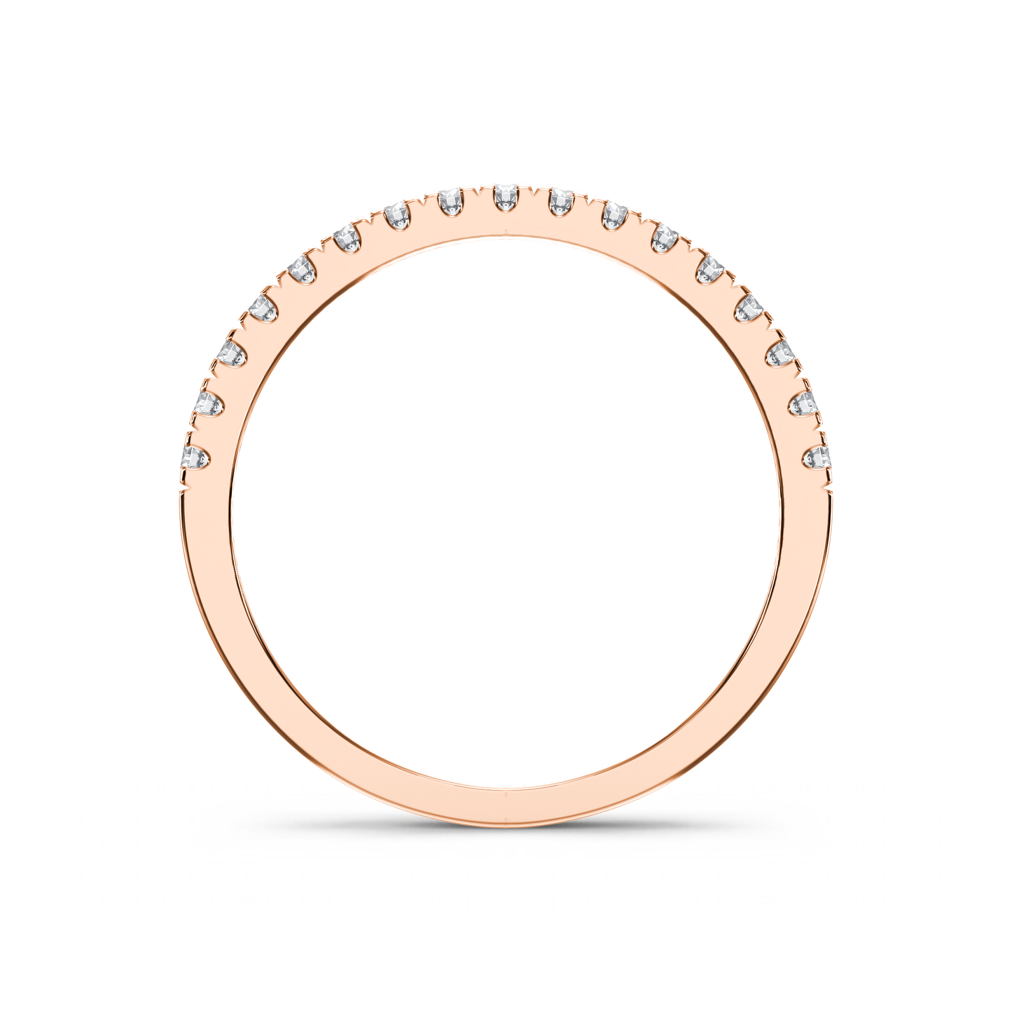 Eternity Scallop Ring