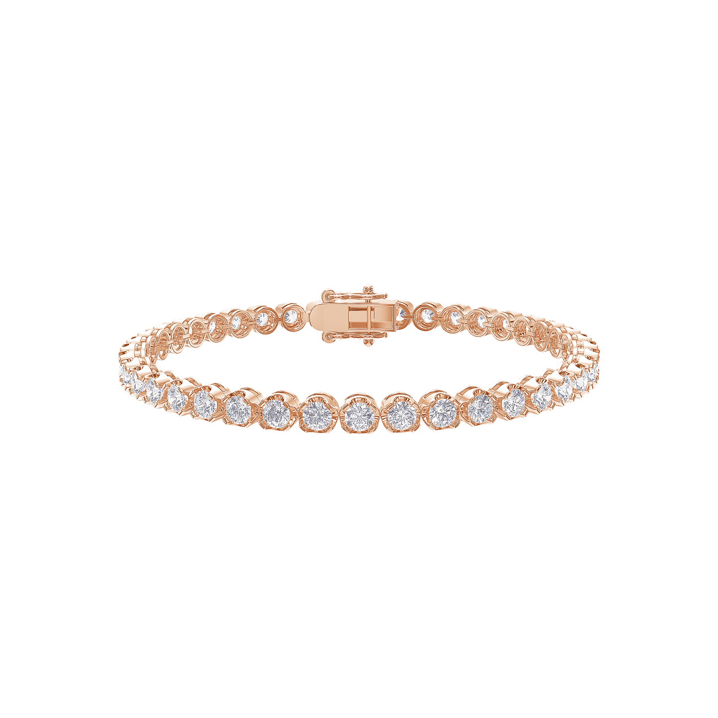 Brilliant Grace Quad-Cut Diamond Bracelet