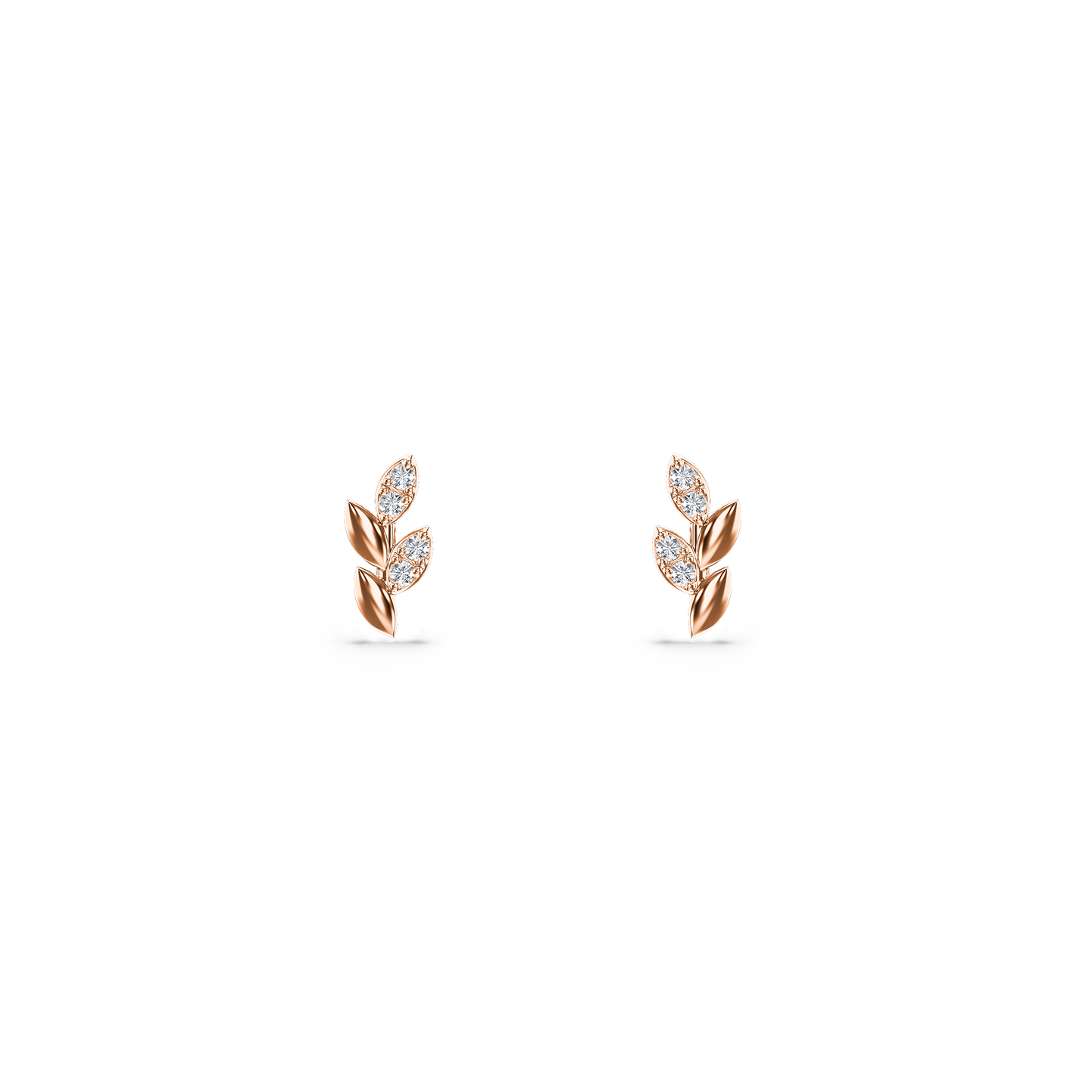 Verdant Spark Diamond Studs