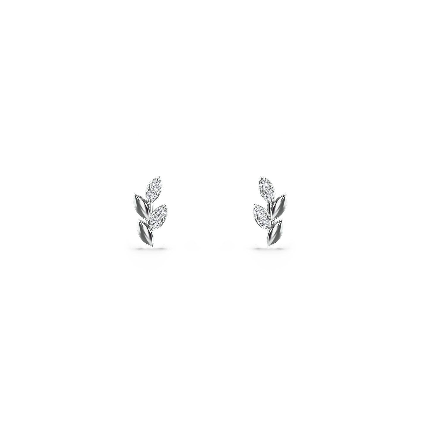 Verdant Spark Diamond Studs