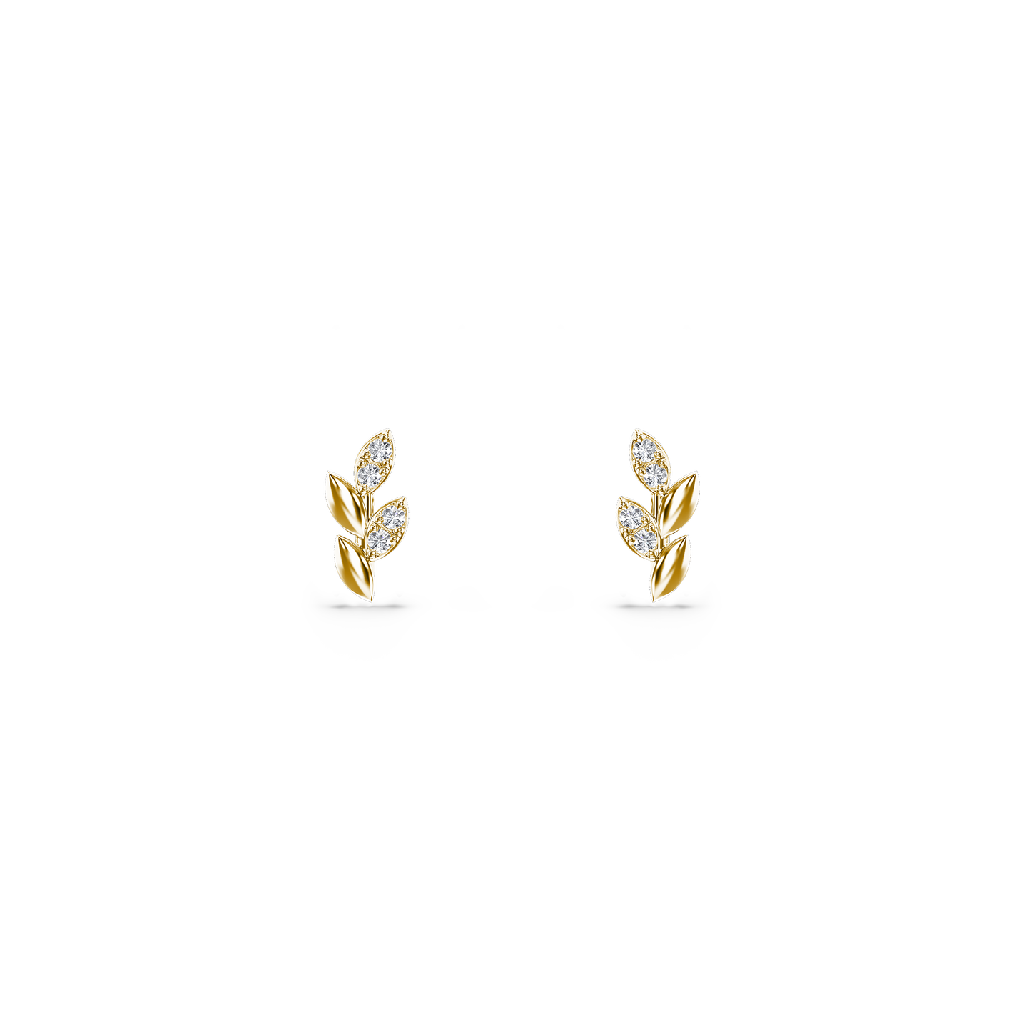 Verdant Spark Diamond Studs