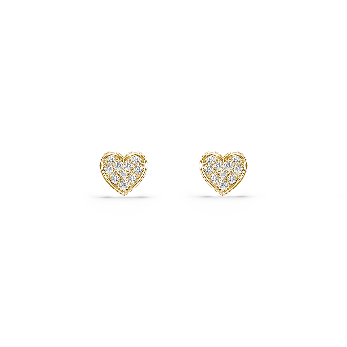 Heartfelt Radiance Diamond Studs