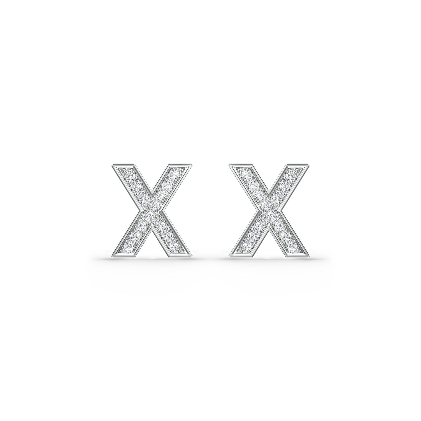 Xena Diamond Pavé Studs