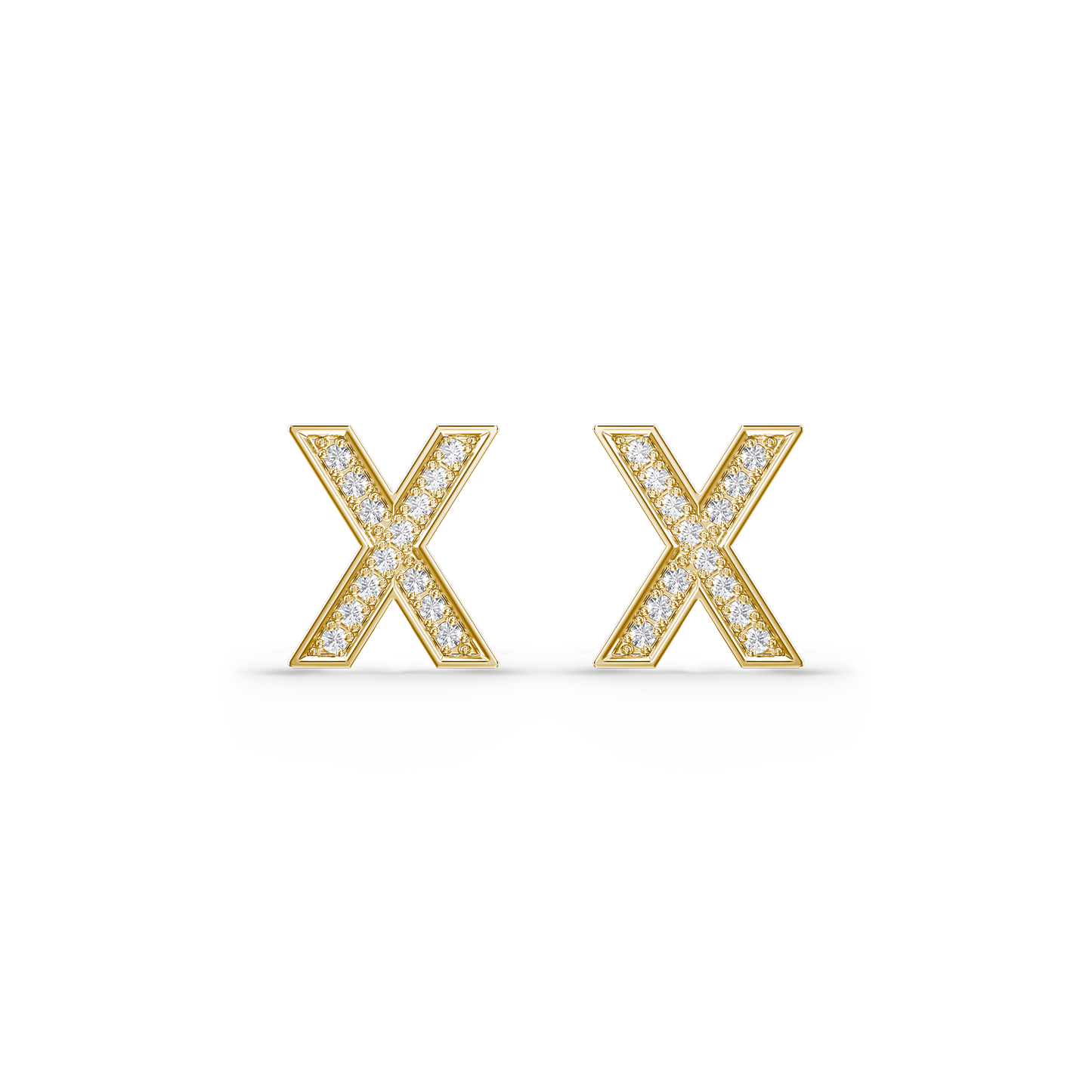 Xena Diamond Pavé Studs