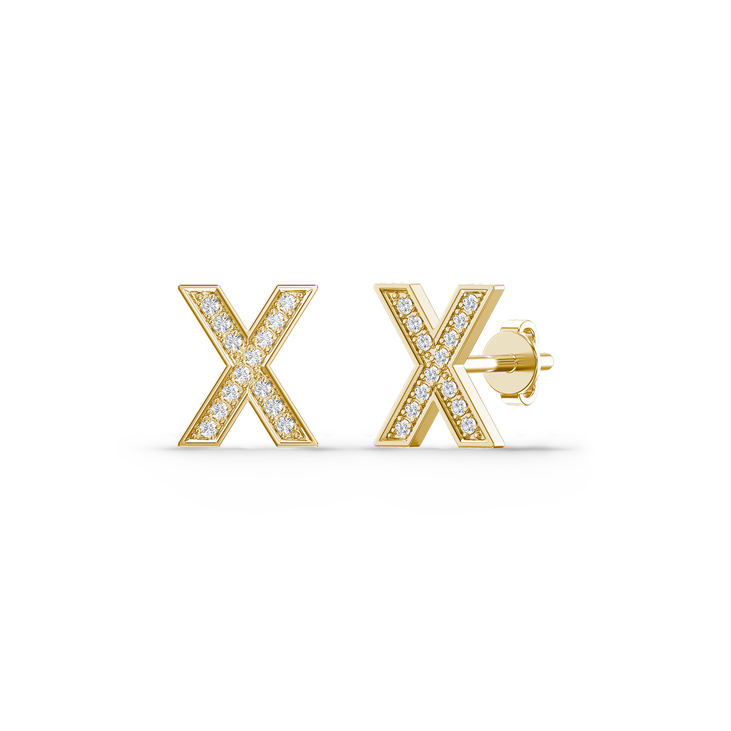 Xena Diamond Pavé Studs