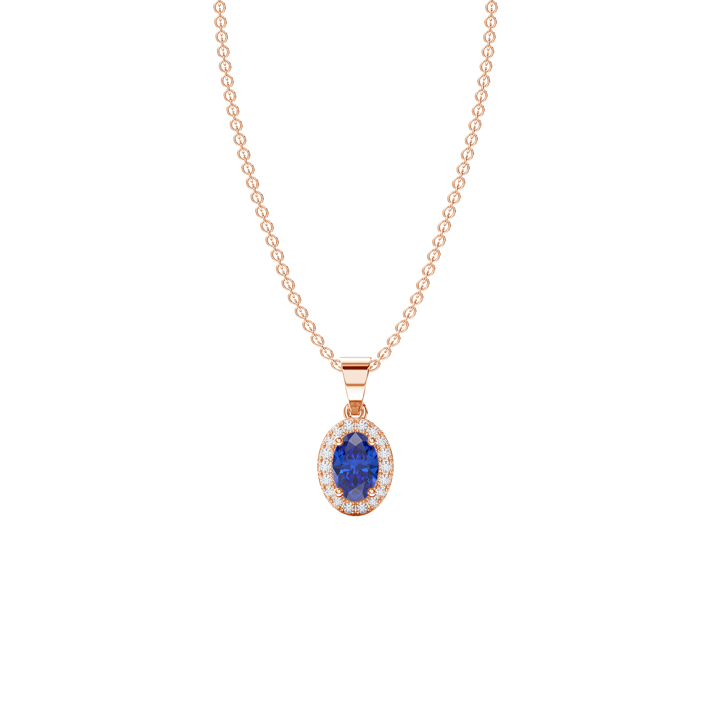 Azure Halo Pendant