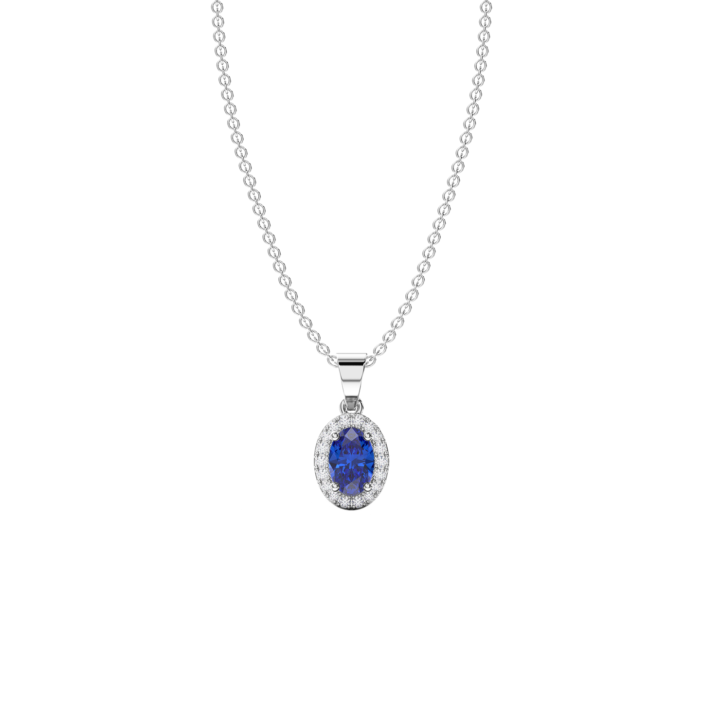Azure Halo Pendant