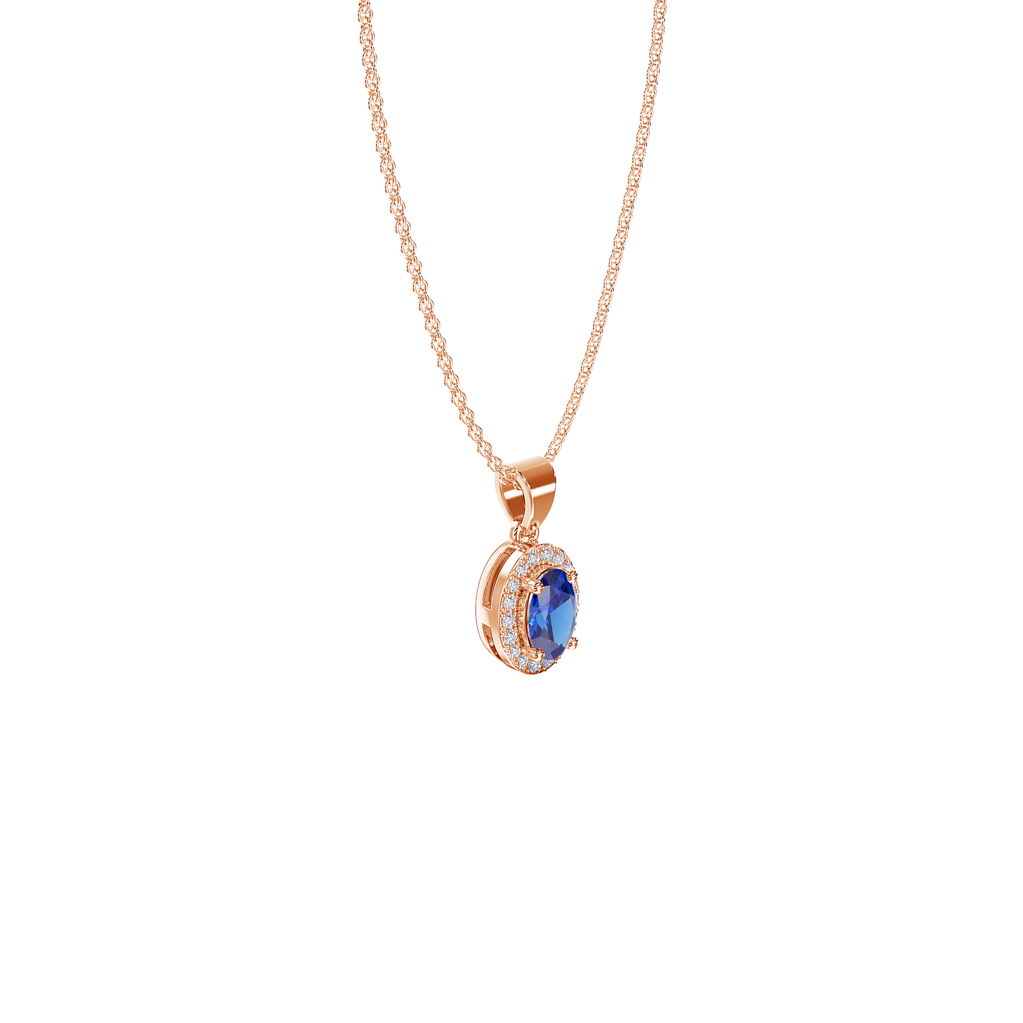 Azure Halo Pendant