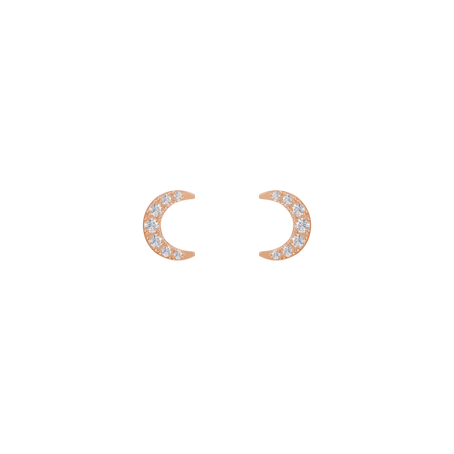Crescent Sparkle Earrings