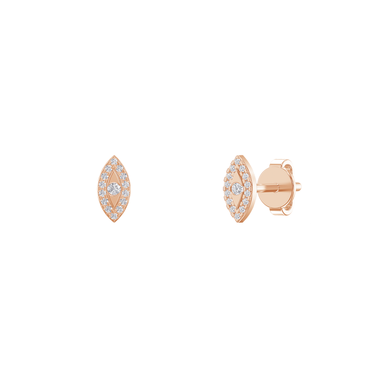 Gleaming Eye Earrings