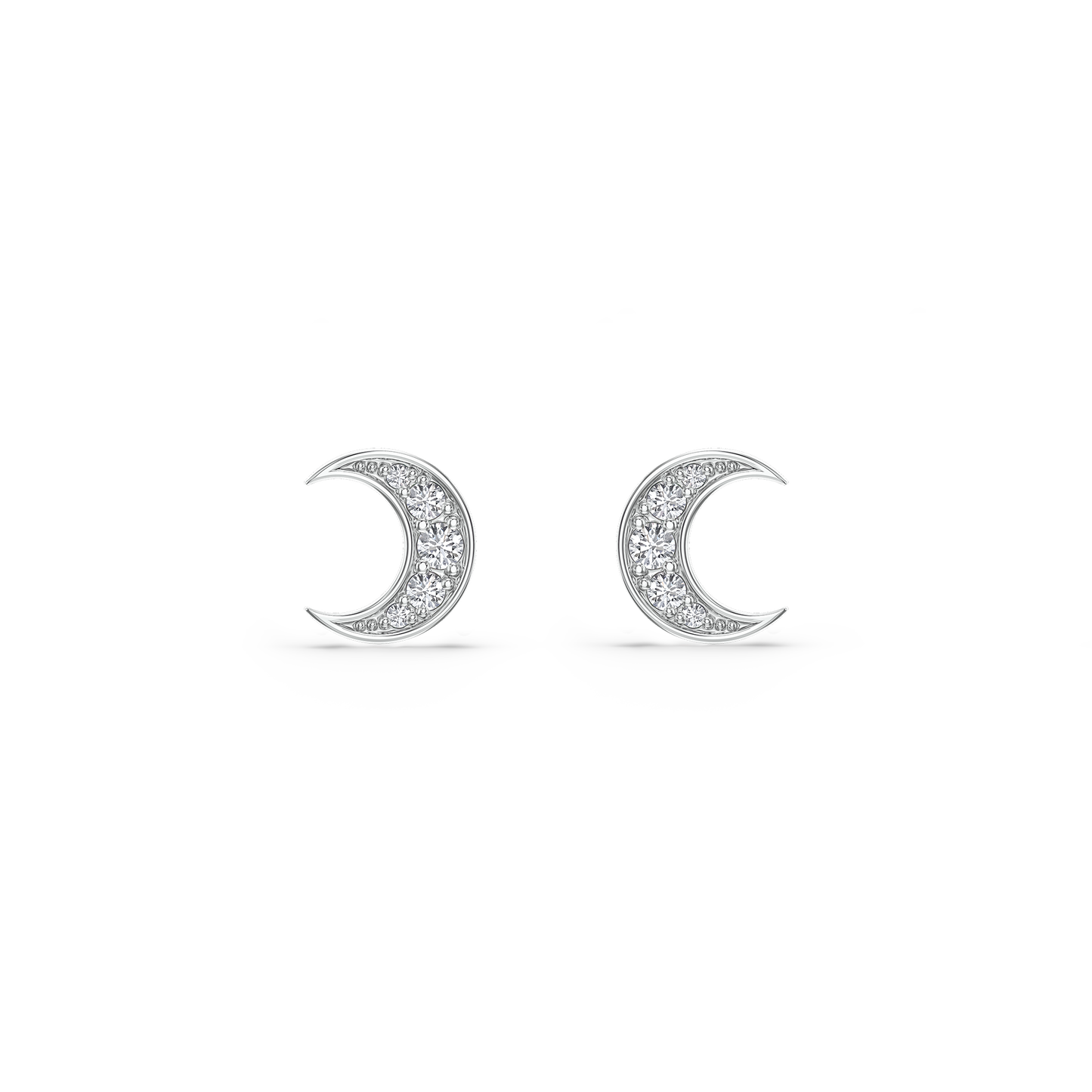 Lunar Glow Diamond Earrings