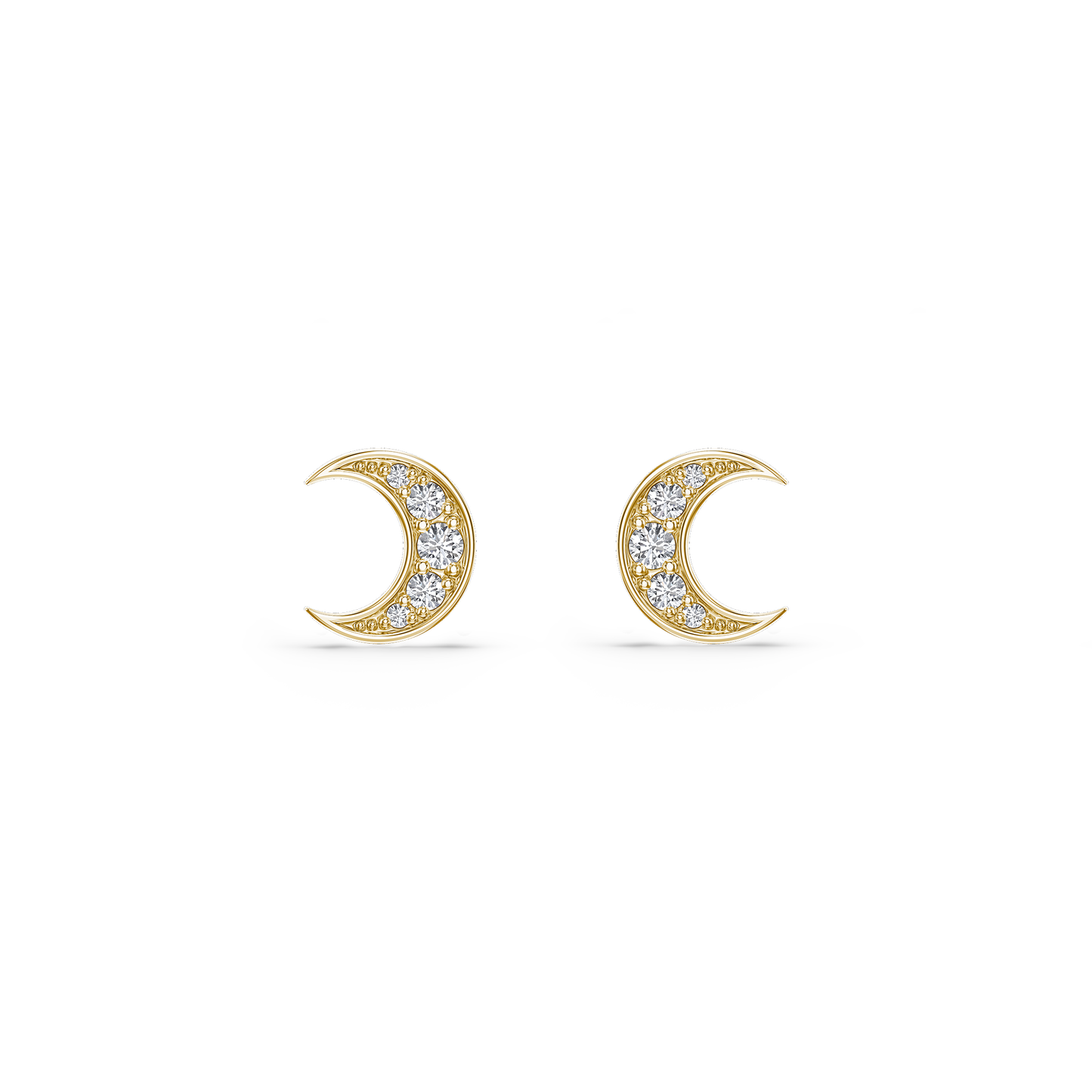 Lunar Glow Diamond Earrings