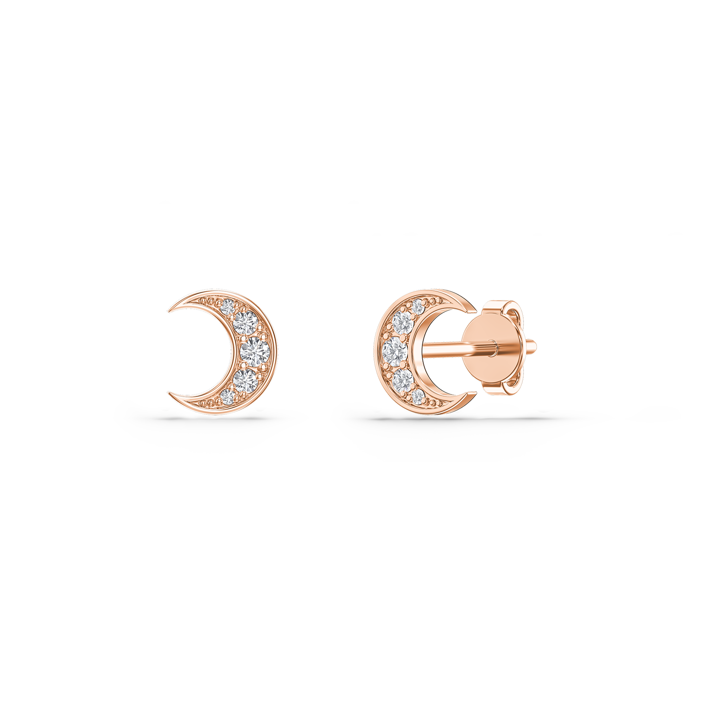 Lunar Glow Diamond Earrings