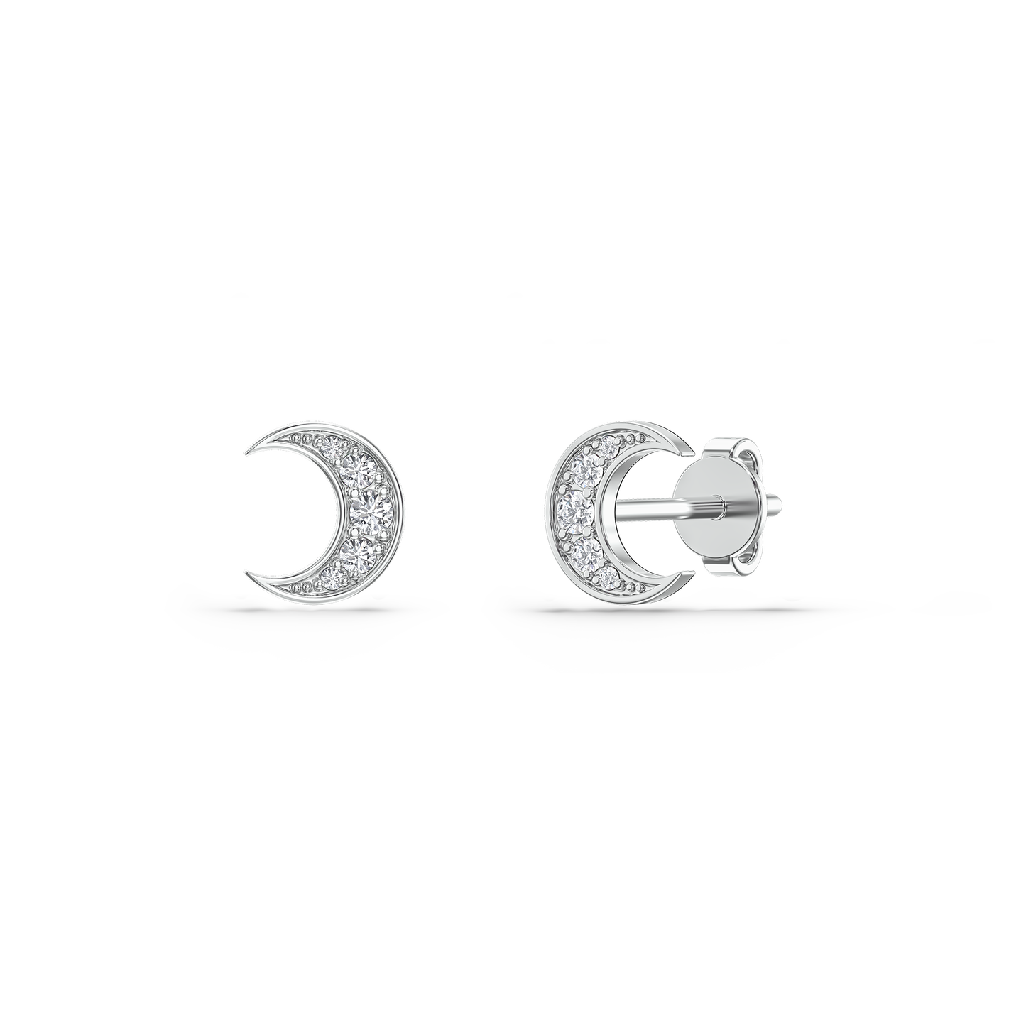 Lunar Glow Diamond Earrings