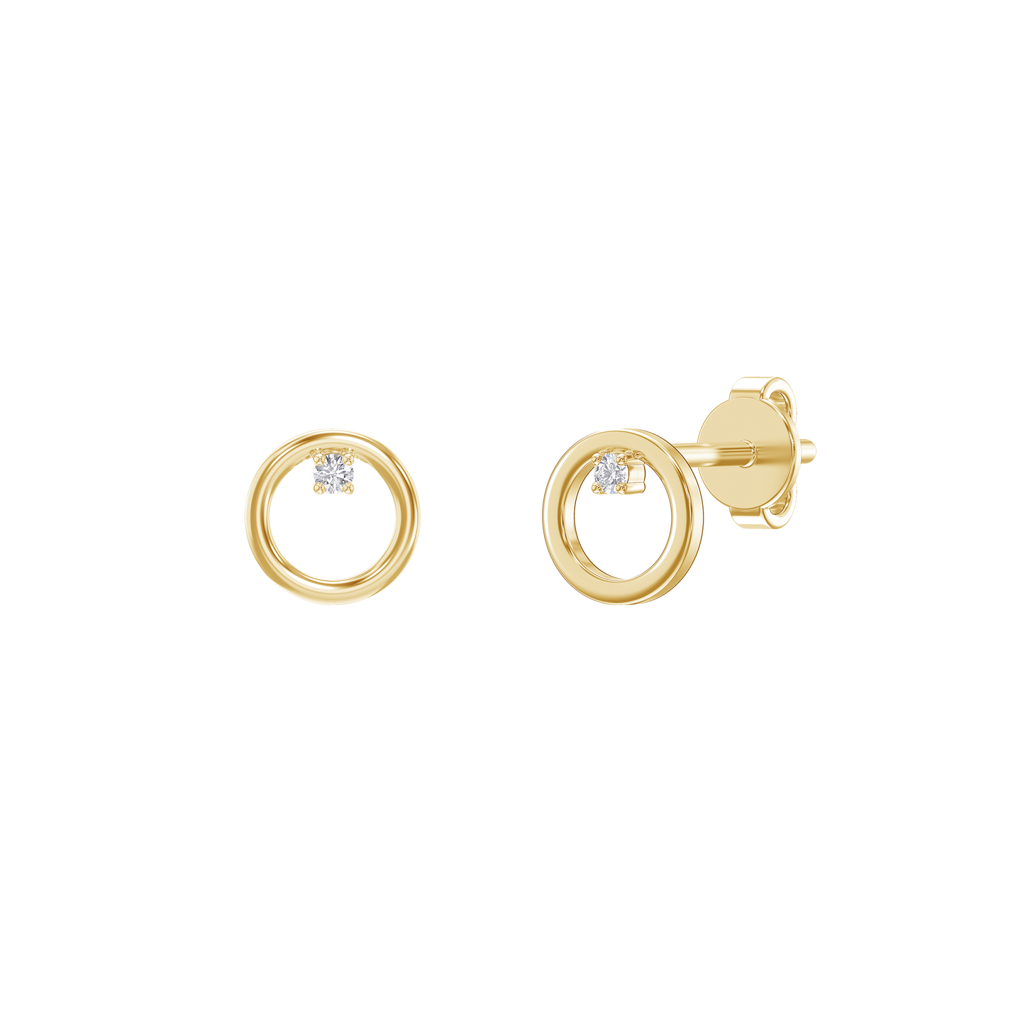 Inner Spark Diamond Studs