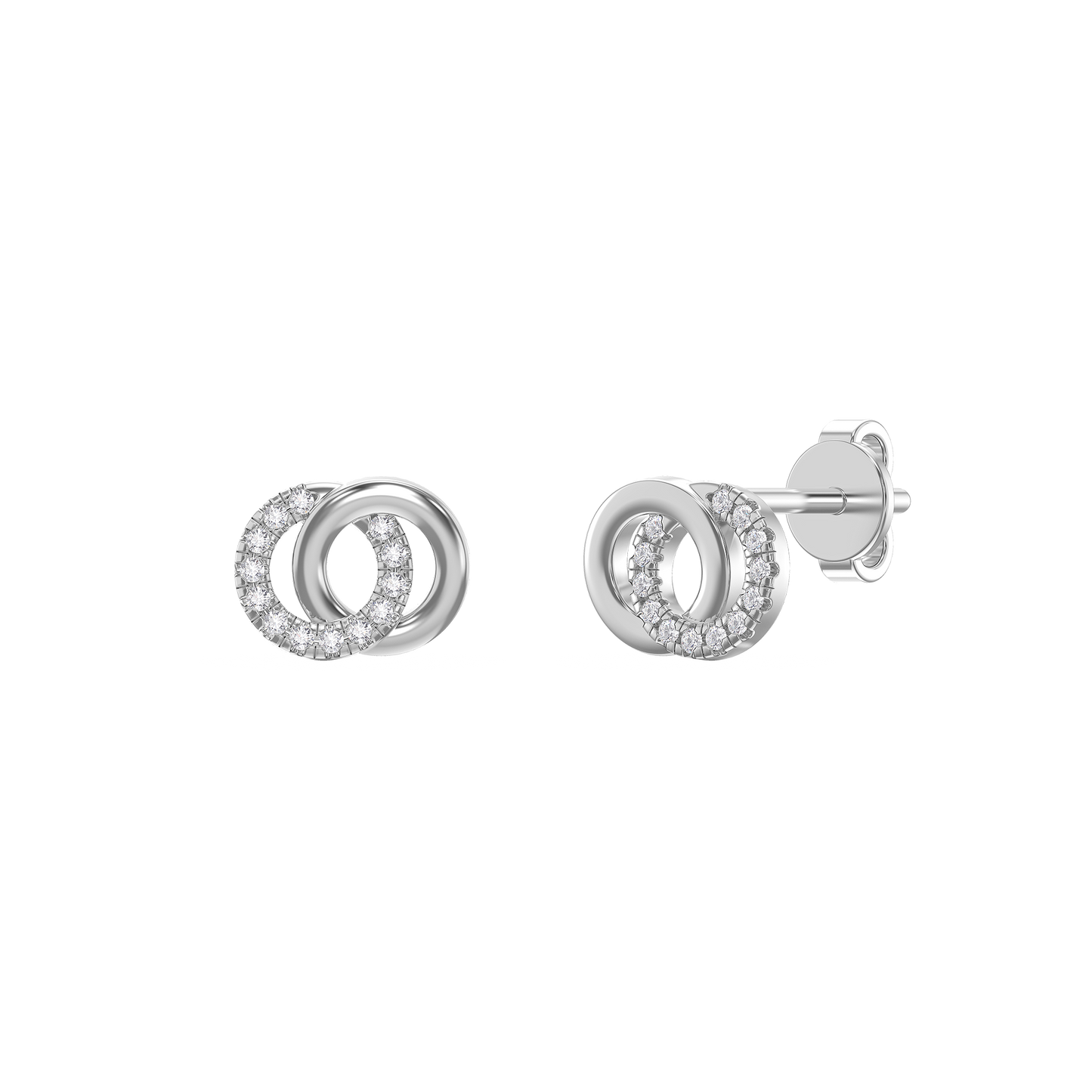 Eternal Radiance Diamond Hoops