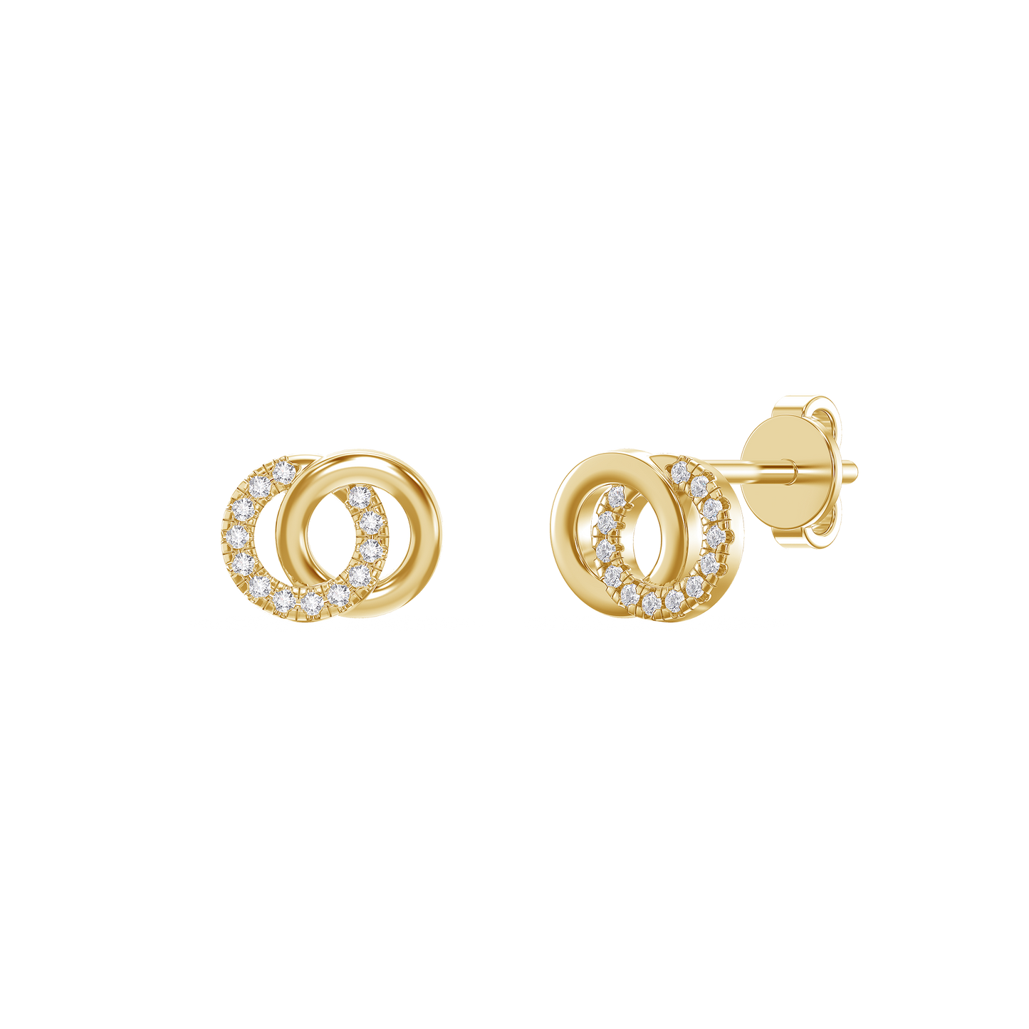 Eternal Radiance Diamond Hoops