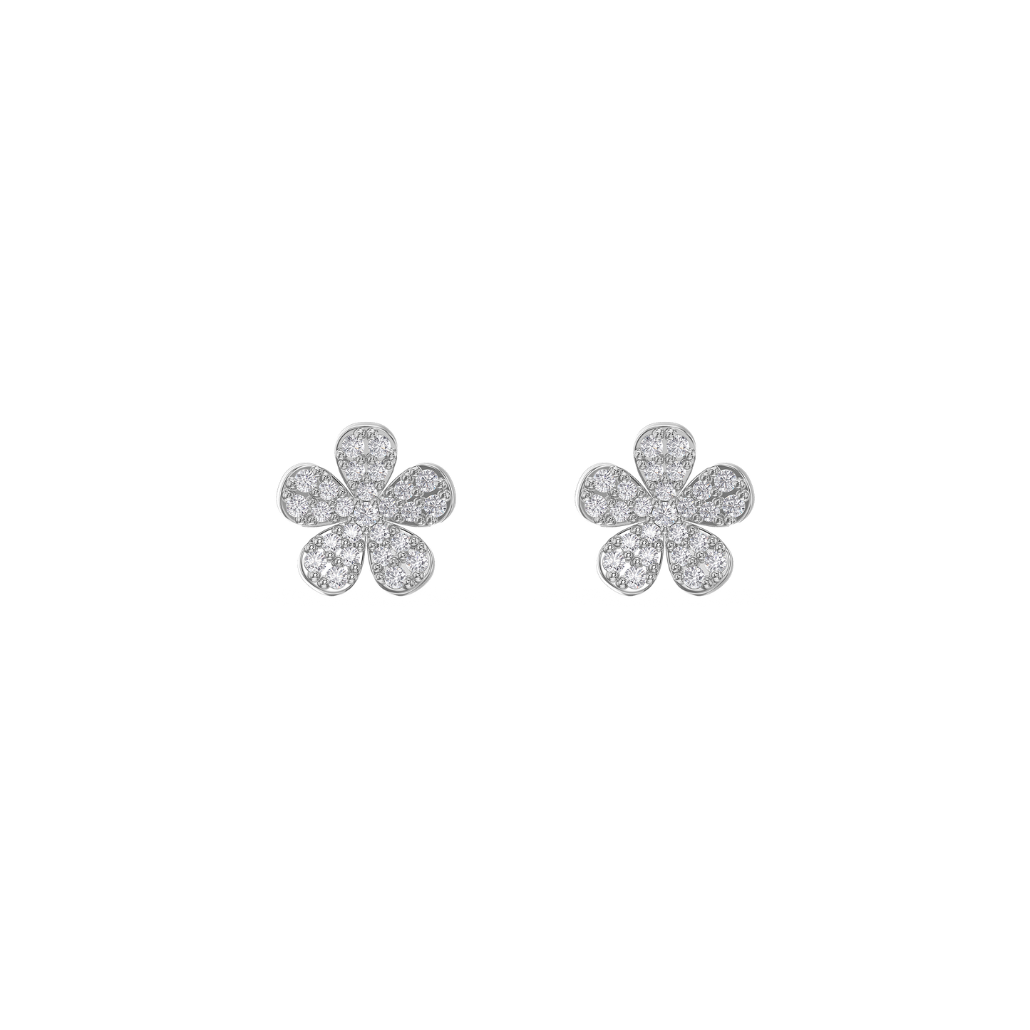 Blossom Brilliance Diamond Earrings