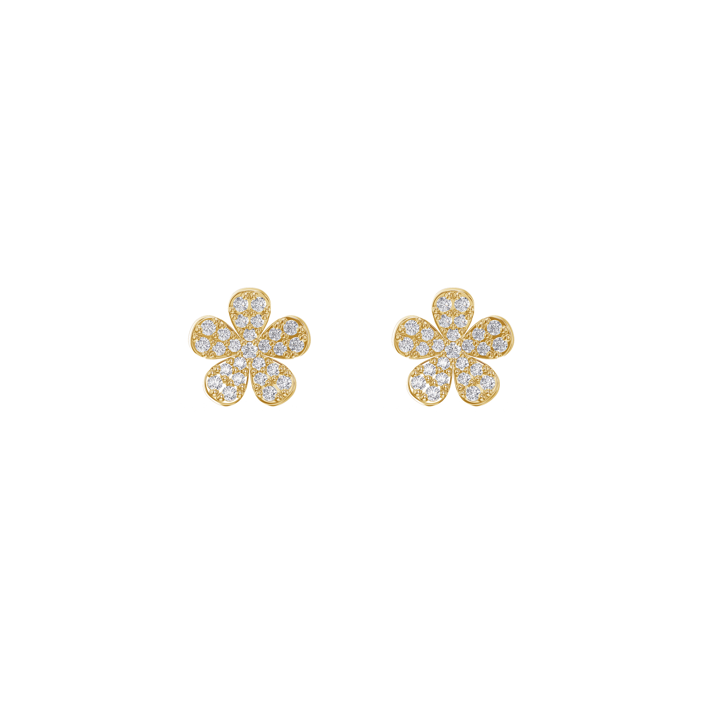 Blossom Brilliance Diamond Earrings