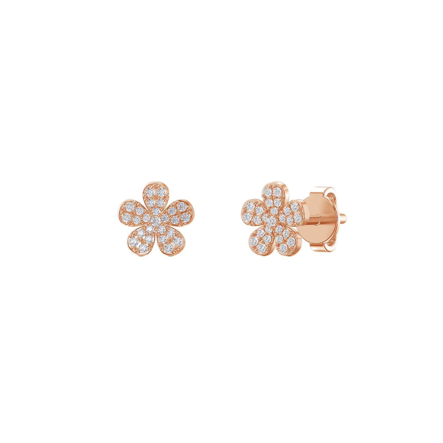 Blossom Brilliance Diamond Earrings
