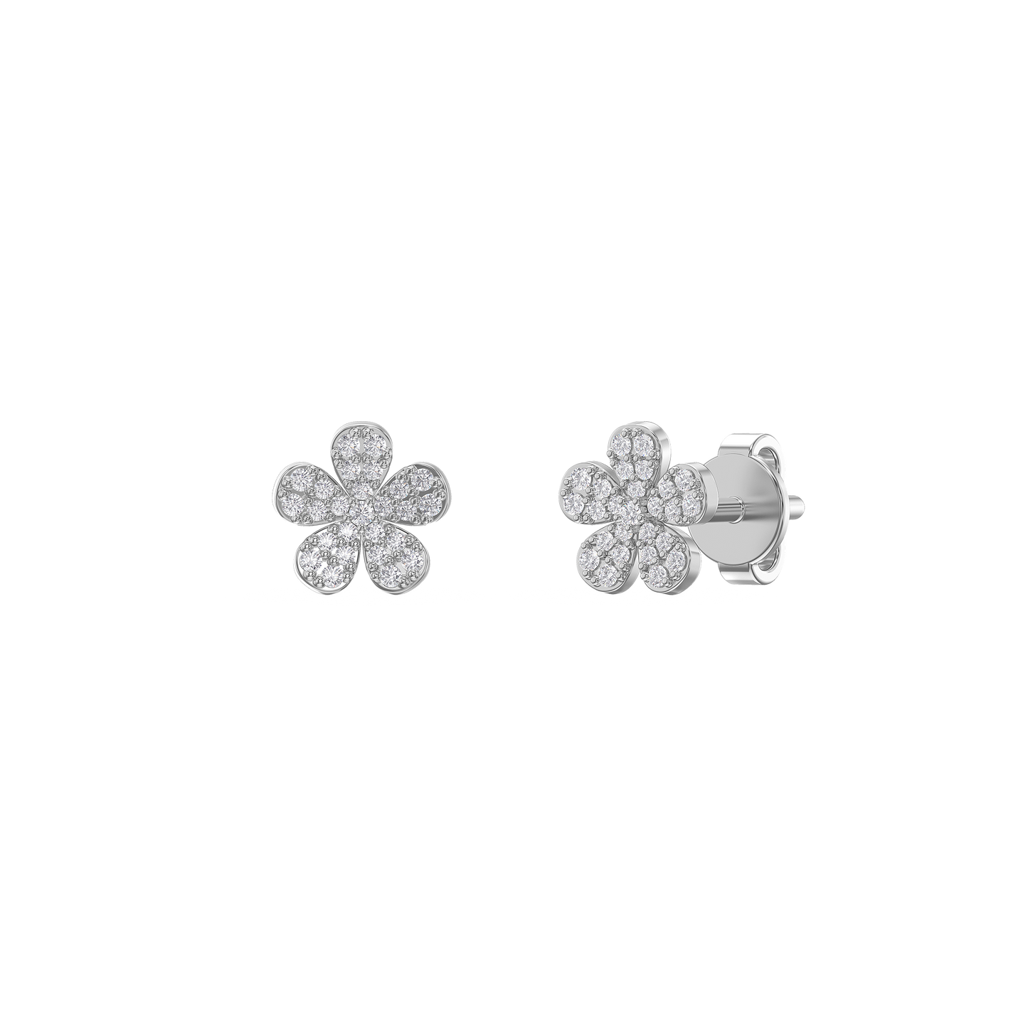 Blossom Brilliance Diamond Earrings