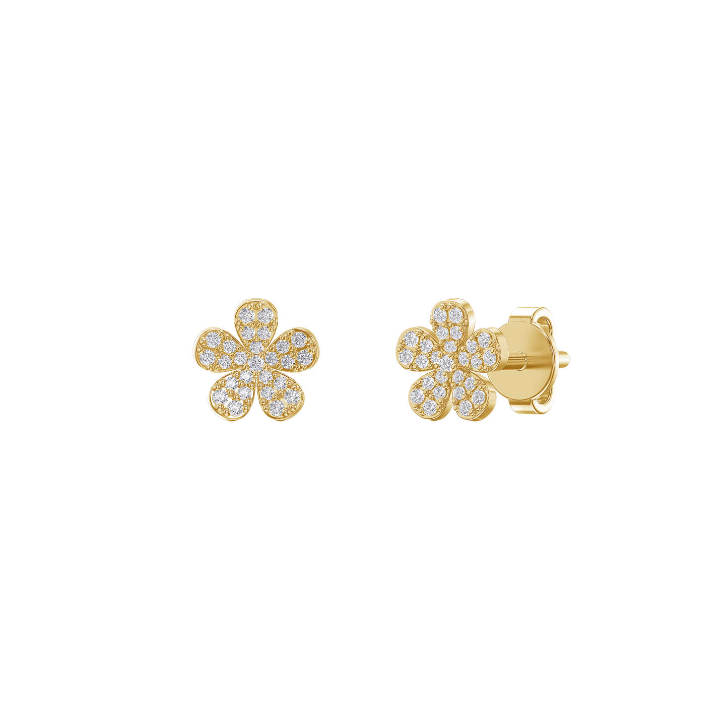 Blossom Brilliance Diamond Earrings